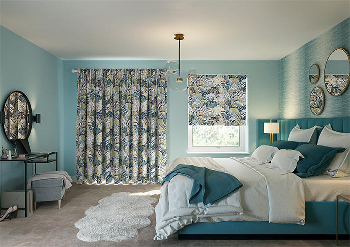 Maggie, Teal - Made to Measure Curtains - Image 14